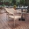 Flash Furniture Natural PE Rattan Wicker Patio Dining Chair TT-TT002-NAT-GG - alternate 1